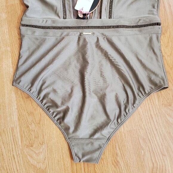 Ted Baker London Plunge One Piece Swimsuit - NEW - Picture 10 of 15